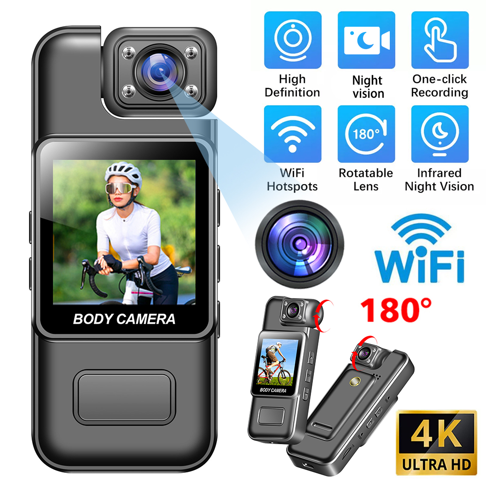 Compact Camera Mirrorless - HD 4K Wifi Hotspot Mini Camera