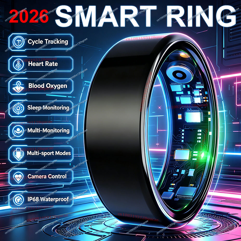 Smart Ring Health - 2026 New Smart Ring Heart Rate
