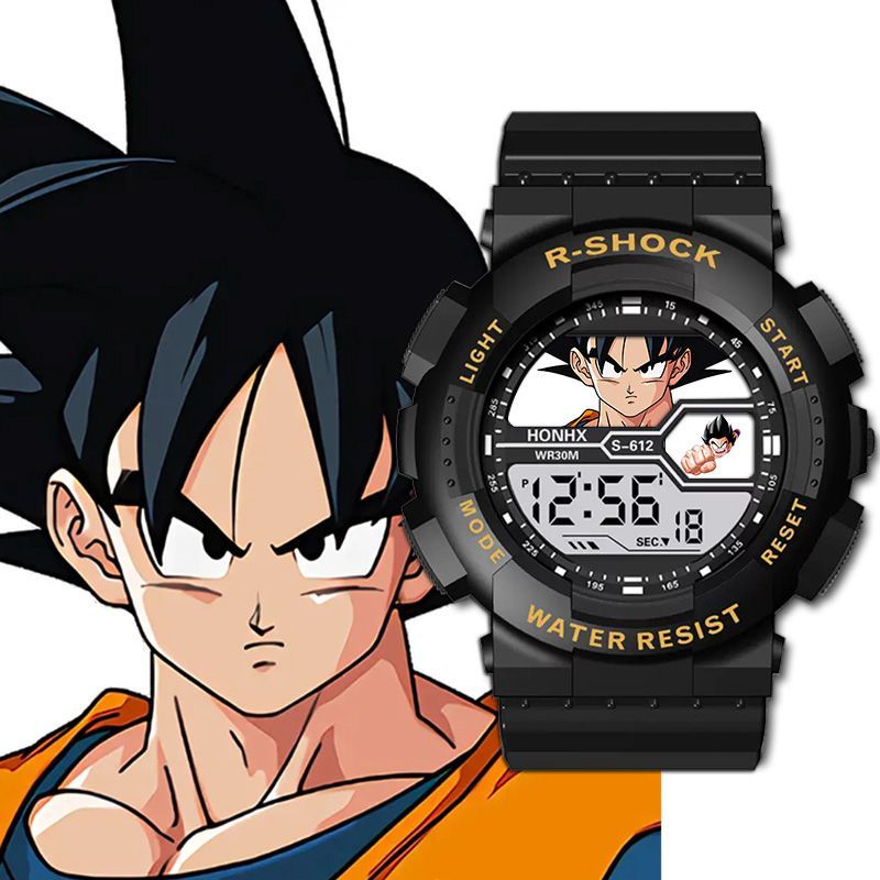 Digital Alarm Clock - Dragon Ball Student Children's Watch Electronic
