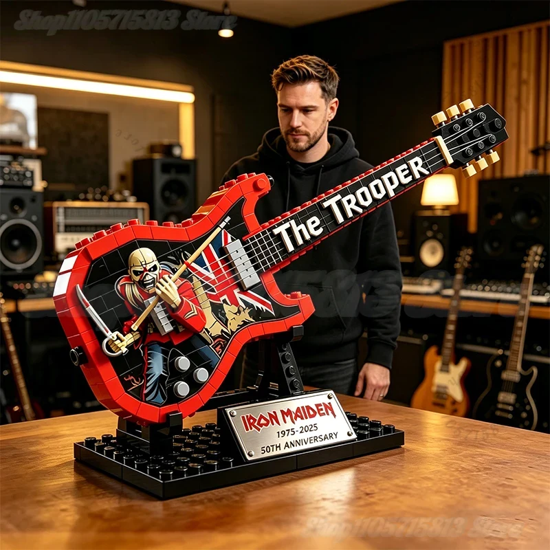 Brick Guitar Model Kit DIY Min - Electric Gadget ulasan dan harga