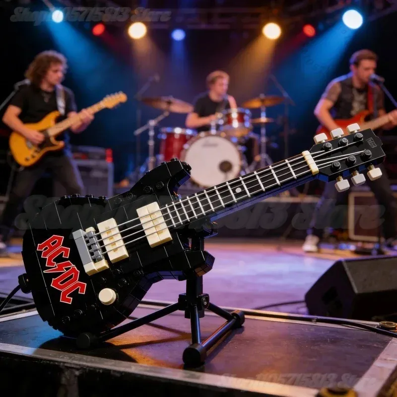 Brick Guitar Model Kit DIY Min - Electric Gadget ulasan dan harga