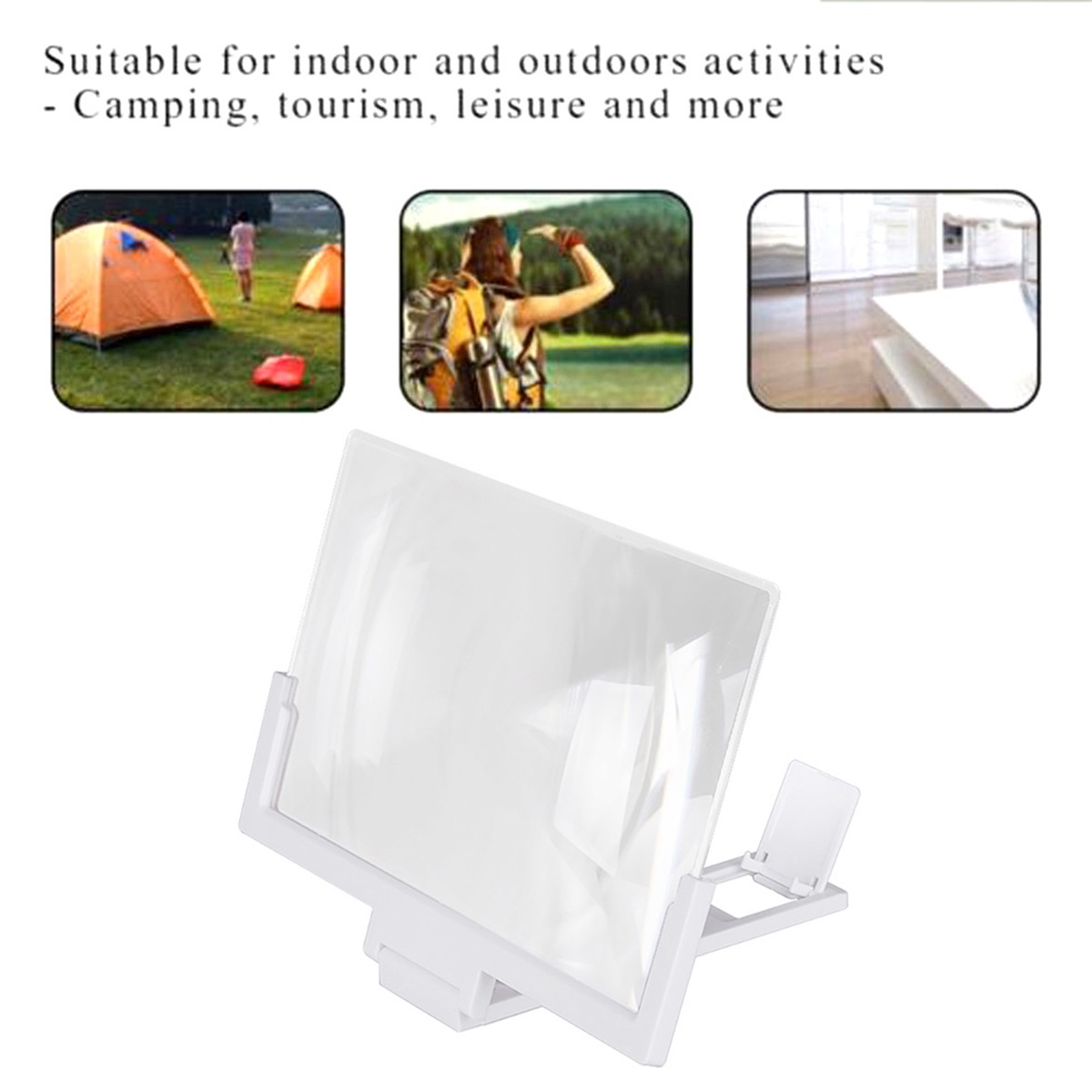 14 Inch Mobile Phone Screen Am - Digital Magnifier Reading ulasan dan harga