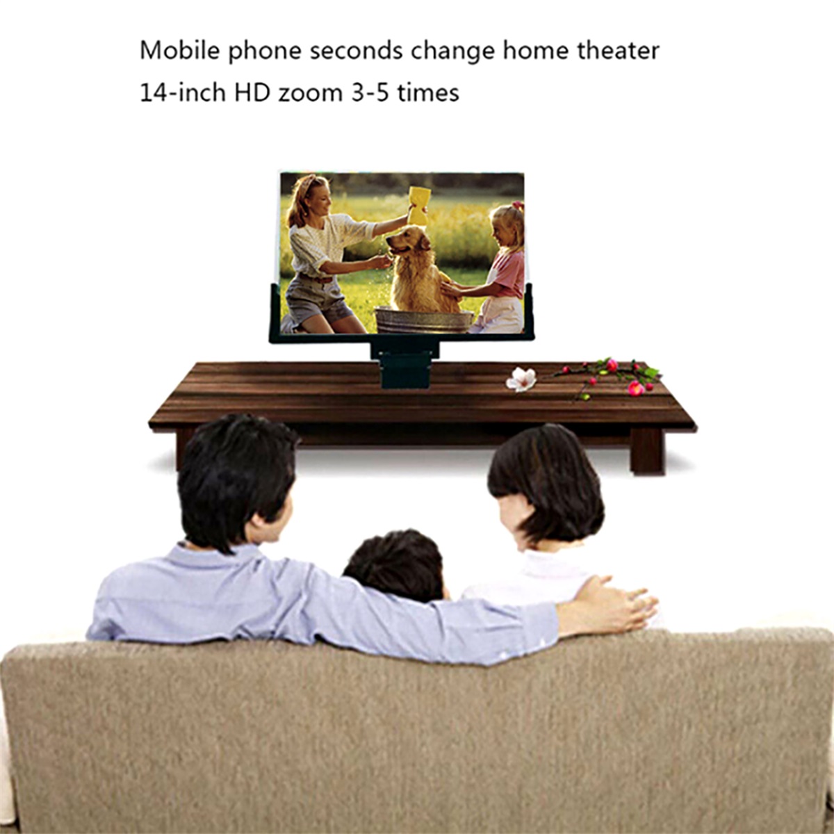 14 Inch Mobile Phone Screen Am - Digital Magnifier Reading ulasan dan harga