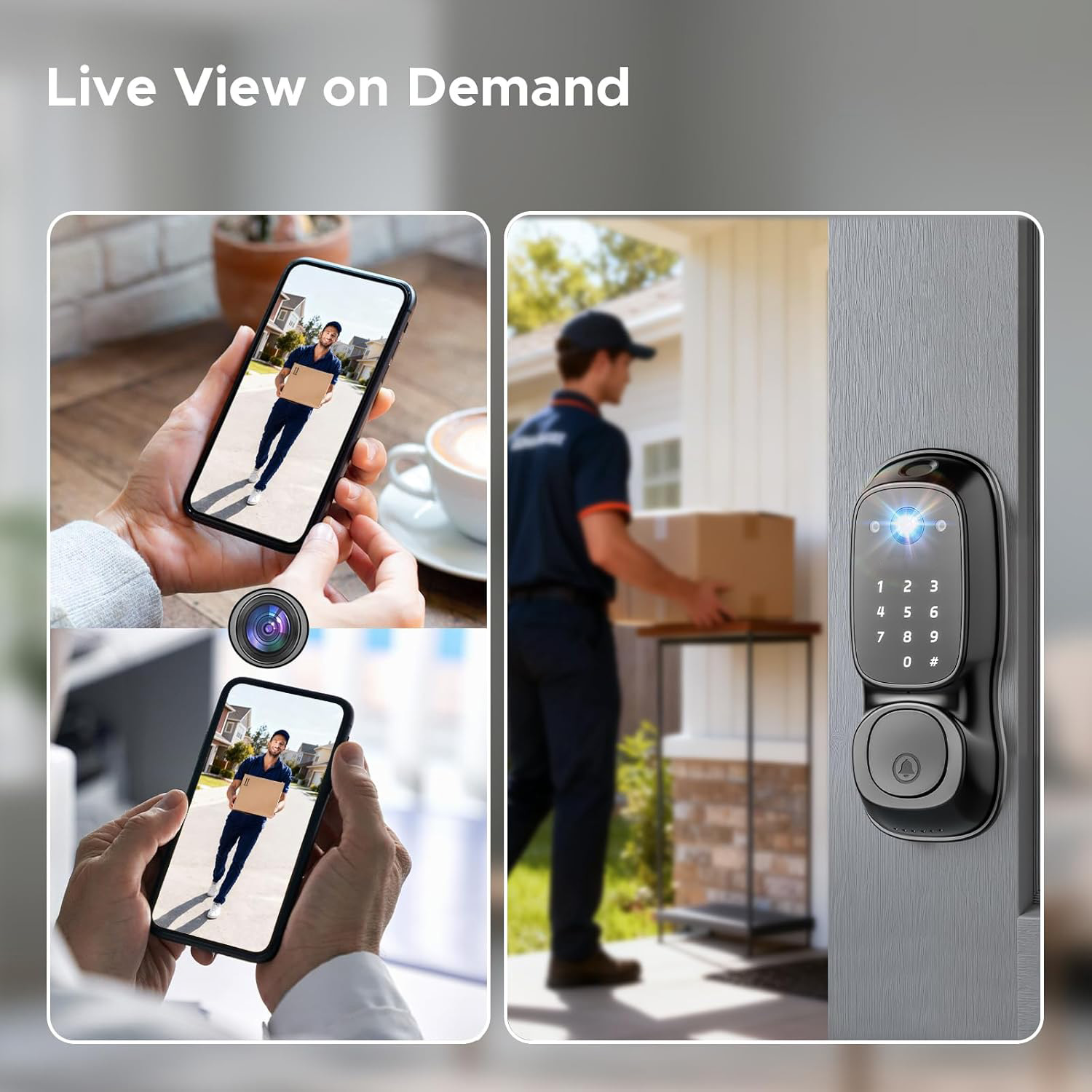 Tuya Wifi Smart Door Lock ‎Cam - Electronics & Gadgets Beginning With D ulasan dan harga