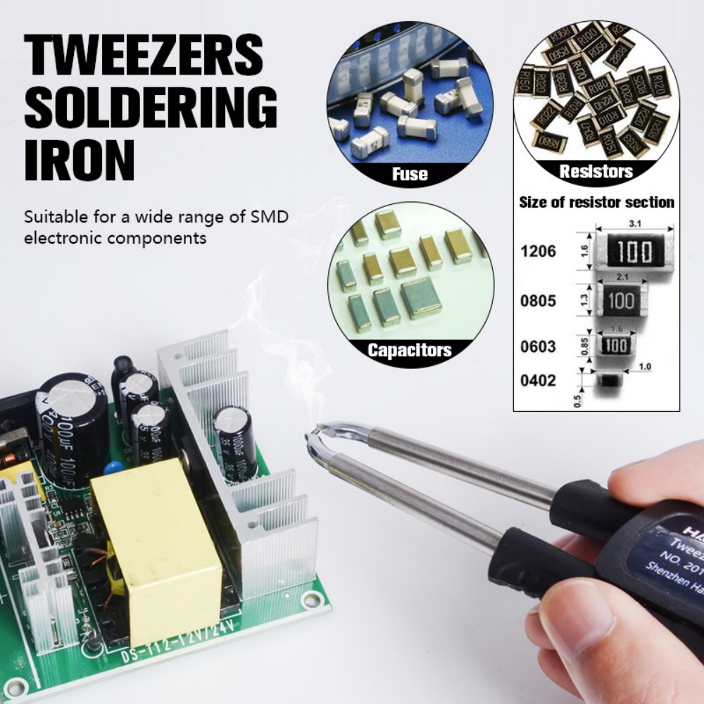 T12 Soldering Tweezer Handle – - Useful Electronic Gadgets ulasan dan harga