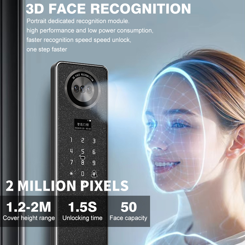 Tuya WiFi Smart Door Lock, Hom - Electronics & Gadgets Beginning With D ulasan dan harga