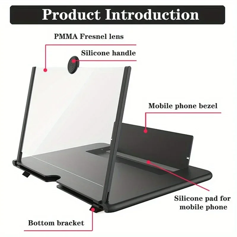 Multi Functional 12/10 inch HD - Digital Magnifier Reading ulasan dan harga