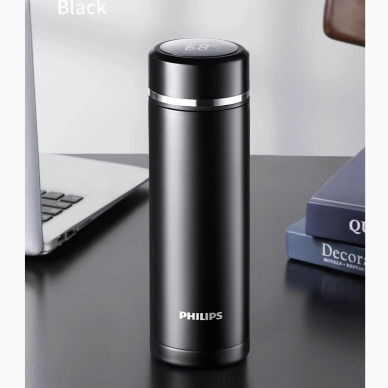 White Philips Smart Insulated  - Smart Water Bottle Tracker ulasan dan harga