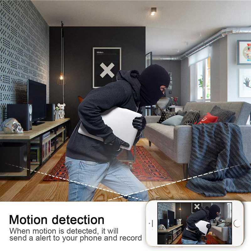 Full HD 1080P Alarm Clock Mini - Compact Camera Mirrorless ulasan dan harga