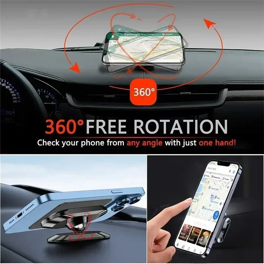 360° Magnetic Car Phone Holder - Useful Electronic Gadgets ulasan dan harga