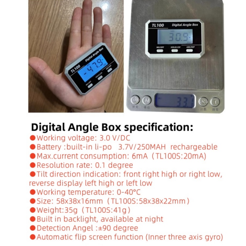 Horizontal Angle Meter Protrac - Useful Electronic Gadgets ulasan dan harga