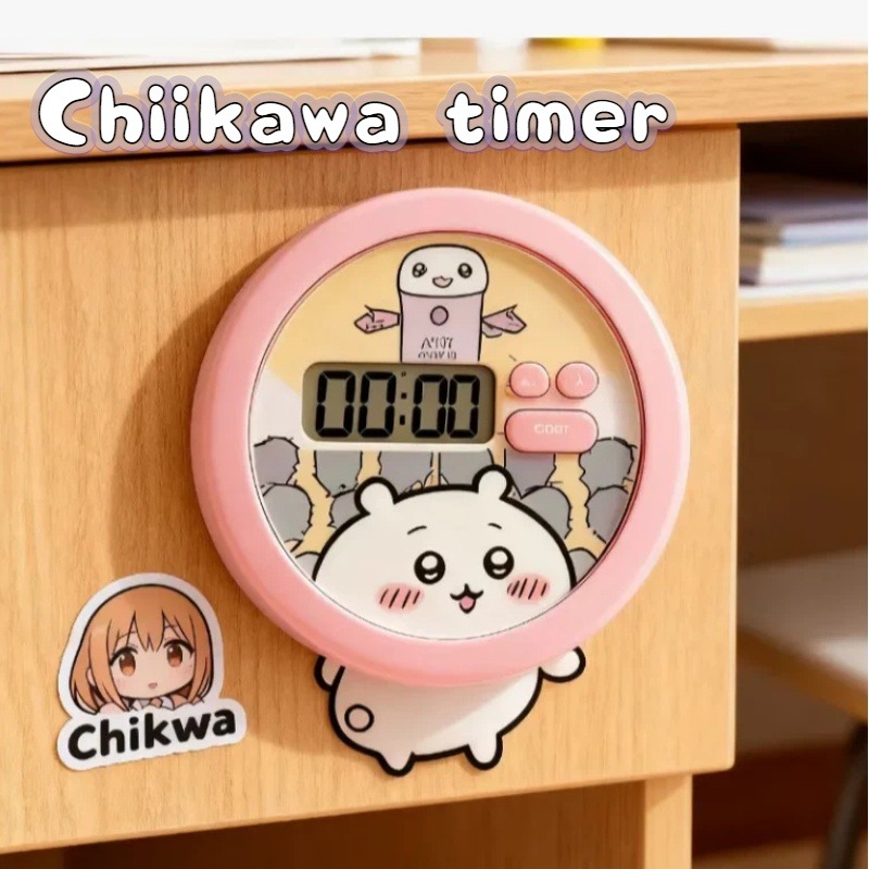 Chiikawa The timer student ala - Digital Alarm Clock ulasan dan harga