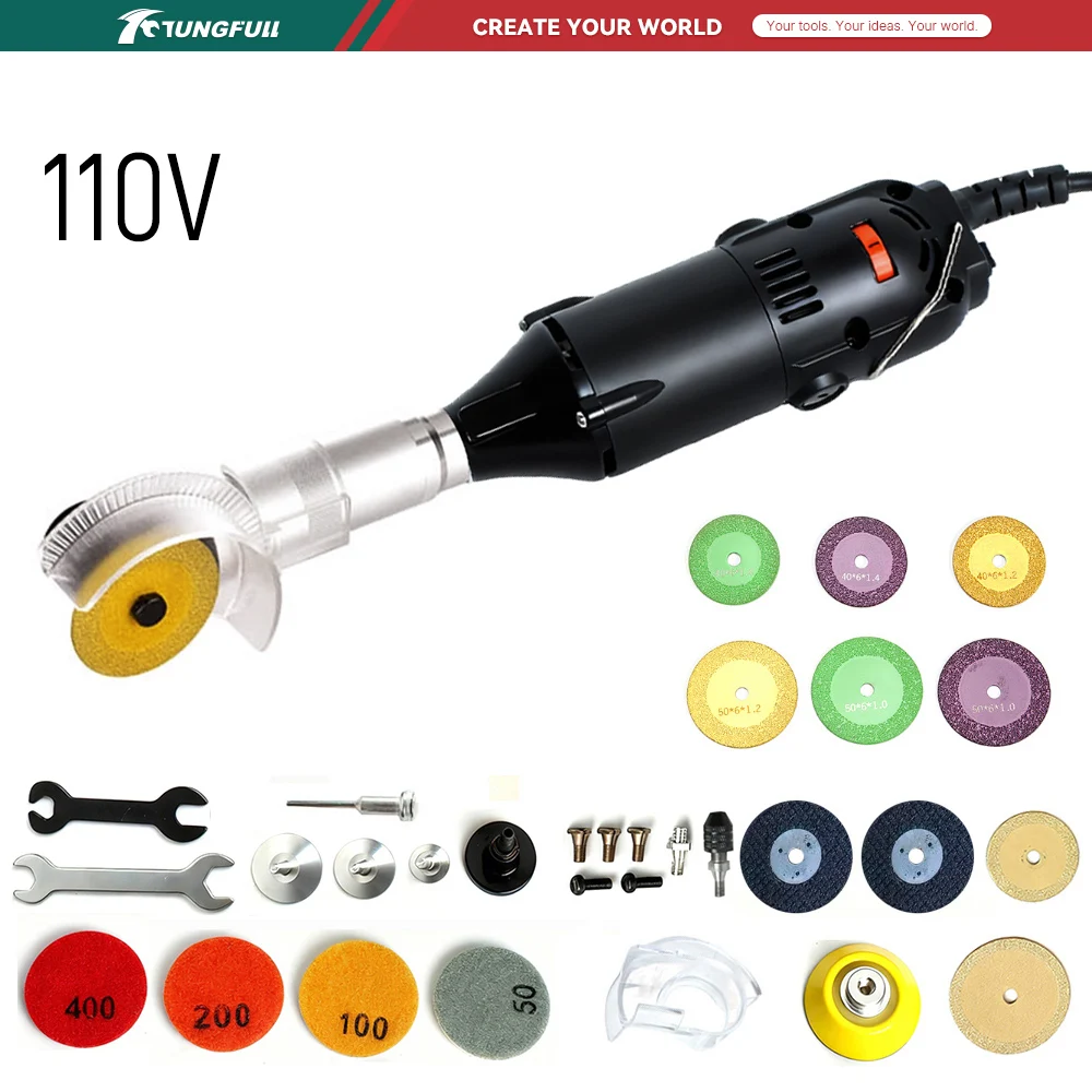 TUNGFULL 110V Mini Angle Grind - Electric Gadget ulasan dan harga