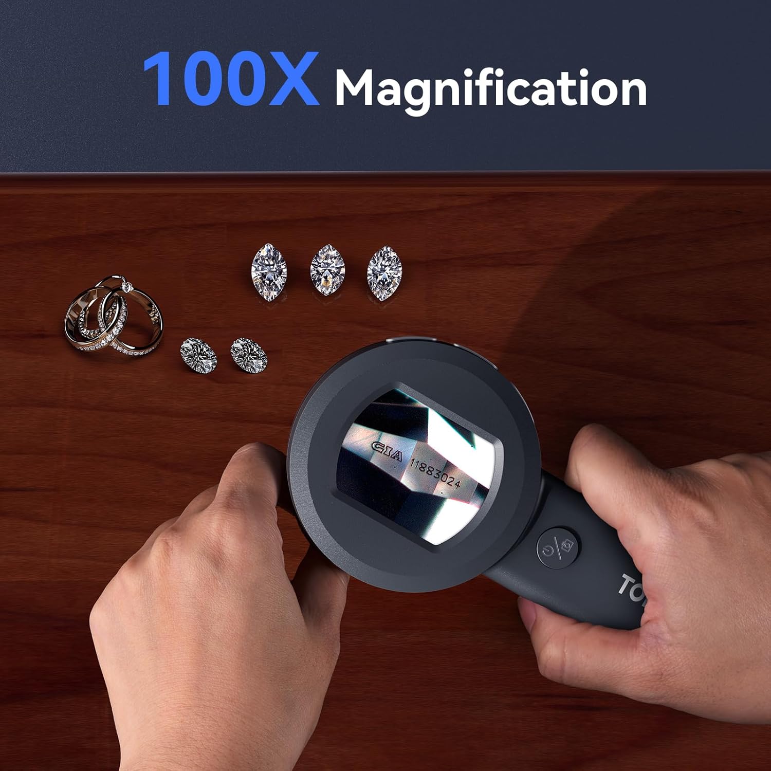 TOMLOV P10 Kids Microscope Dig - Digital Magnifier Reading ulasan dan harga