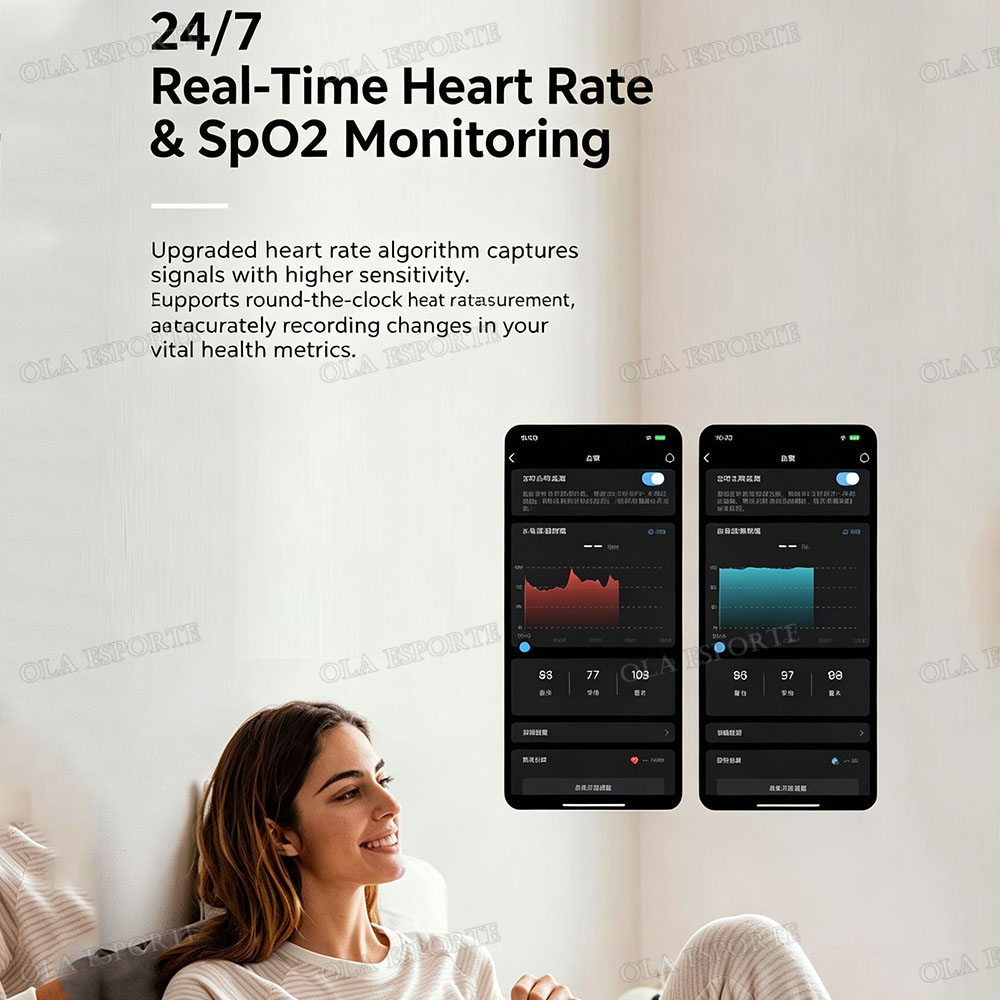 New Touch Control Smart Ring E - Smart Ring Health ulasan dan harga