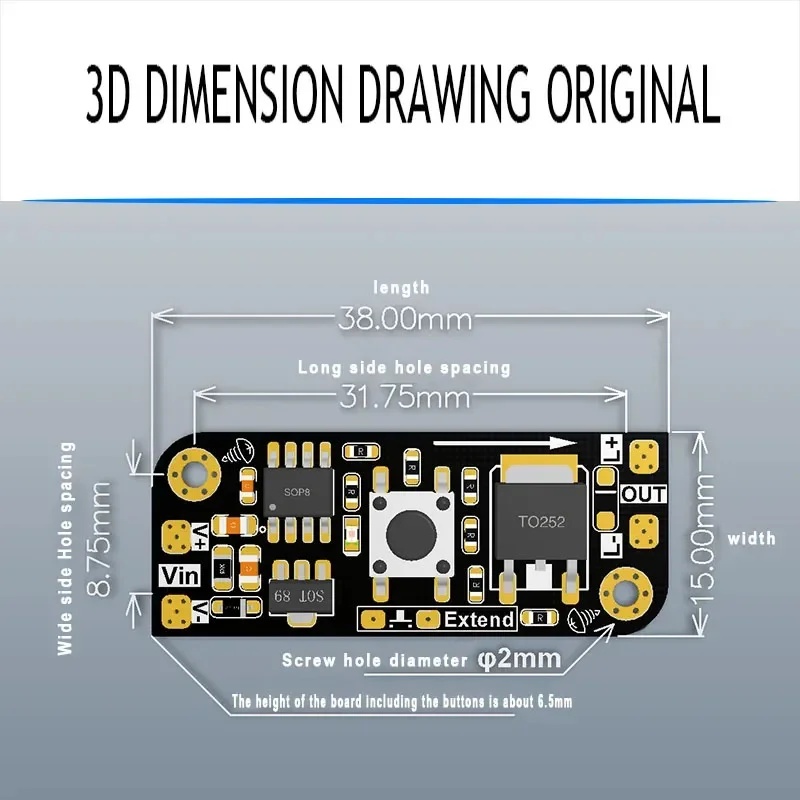 Micro Button Dimming Board Key - Electronics & Gadgets Beginning With D ulasan dan harga