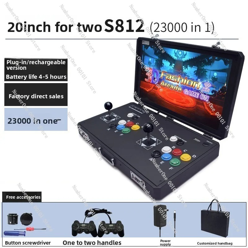 Portable Retro Arcade Game Con - Handheld Game Console ulasan dan harga