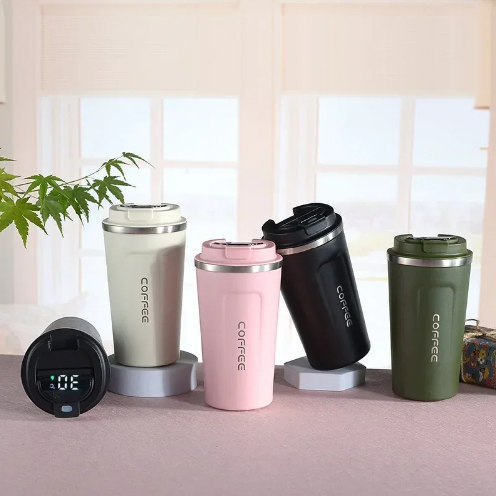 Smart LED Temperature Display  - Smart Water Bottle Tracker ulasan dan harga
